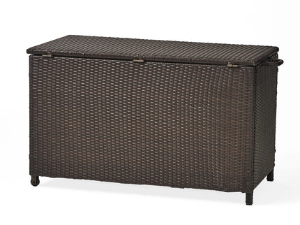 Blake - Wicker Cushion Box - Brown Multi