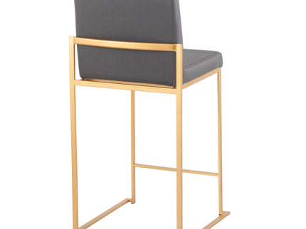 Fuji - Contemporary High Back Stylish Counter Stool