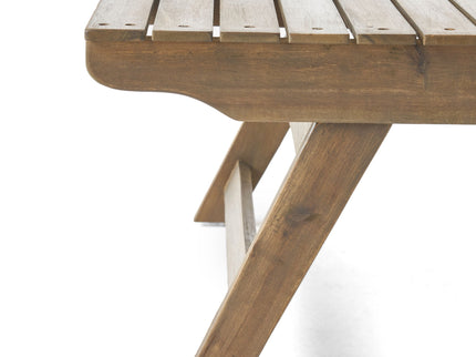 Sedona - Outdoor Side Table With Open Slat Design