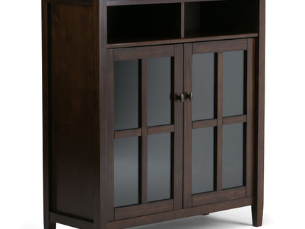 Warm Shaker - Handcrafted Medium Storage Media Cabinet