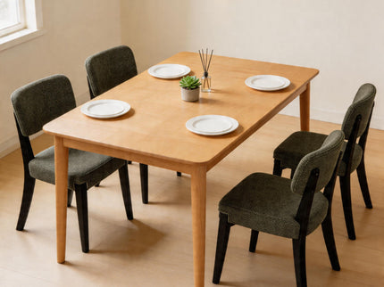 Contemporary Armless Dining Chairs (Set of 2)