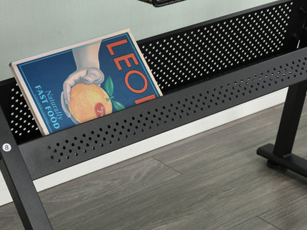 Adjustable Tempered Glass Drafting Printing Table With Chair