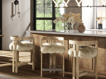 Millwick - Low Back Counter Stool