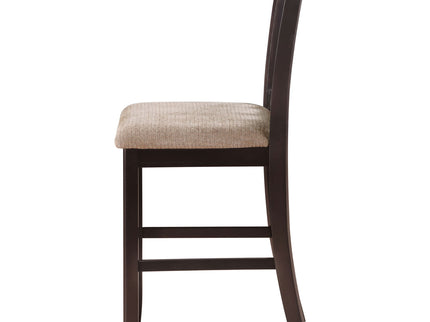 Lattice Back Counter Height Stools (Set of 2)