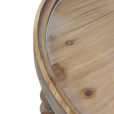 Round 2 Tiered Side Tabel, End Tabel For Lving Room Bedroom Entryway