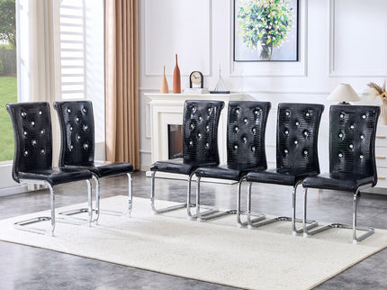 Elegant Design Upholstered Dining Chairs