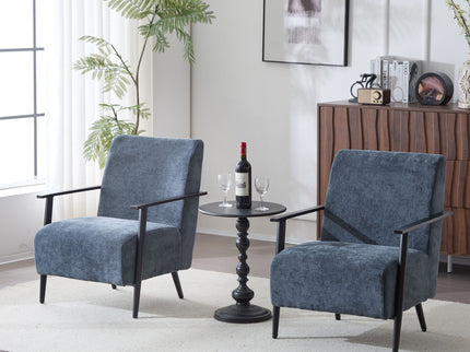 Modern Lounge Chair With Upholstery
