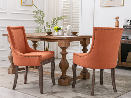 Ultra - Side Dining Chair, Nail Head (Set of 2)