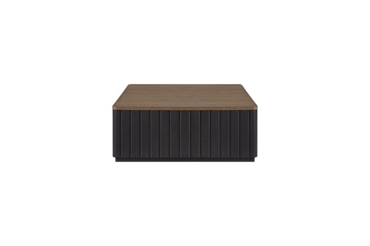 Channel - Cocktail Table With Casters - Black