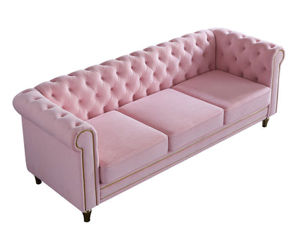 Chesterfield - Sofa 84.65" For Living Room
