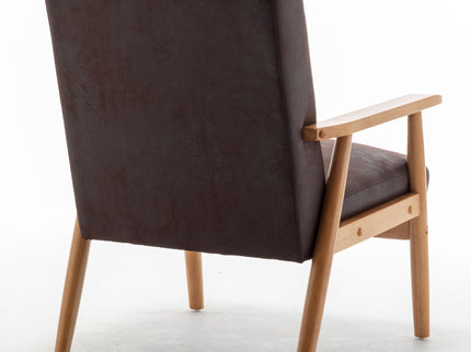 Wide Classic Mid-Century Modern Arm Chair