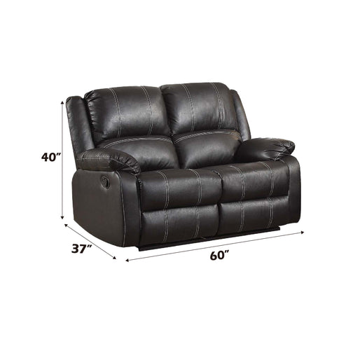Zuriel - Synthetic Recliner Loveseat