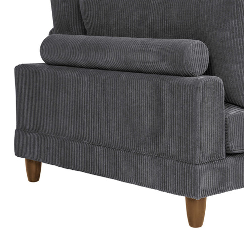 Modern Modular Sectional With Adjustable Back Support
