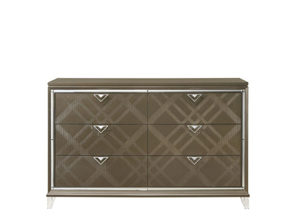 Skylar - Dresser - Champagne