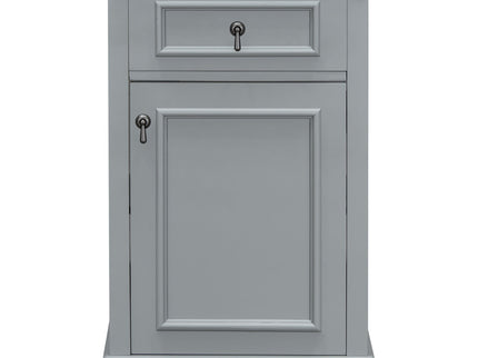 Elegant Bathroom Vanity With Ceramic Sink, Soft Close Door, Adjustable Shelf