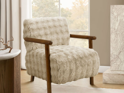 Modern Upholstered Accent Chair For Living Room