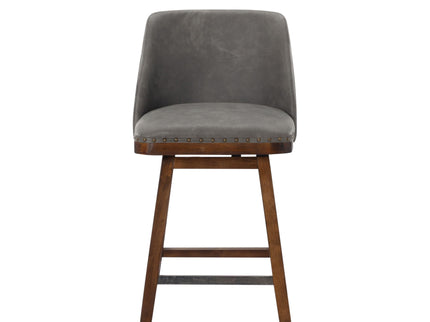 360° Swivel Bar Stool, Counter Height Kitchen Island Chair
