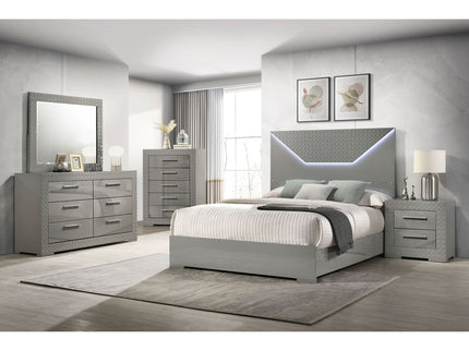 Pierce - Bedroom Set With LED Lighting