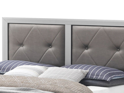 Padded Headboard Bed