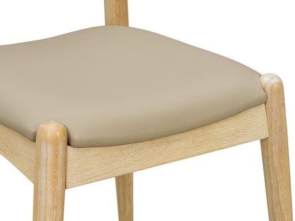 Dining Chairs With Ergonomic Backrest (Set of 2)