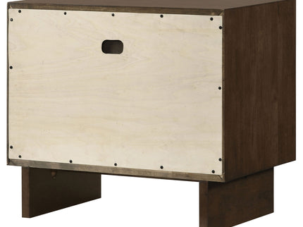 Hemlock - 2 Drawer Nightstand Bedside Table - Brown