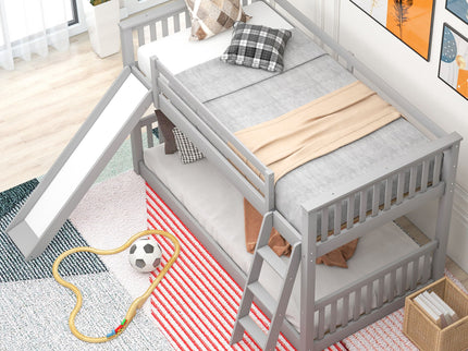 Bunk Bed & Convertible Slide And Ladder