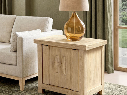 Rowan - 2 Door Cabinet - Light Natural Brown