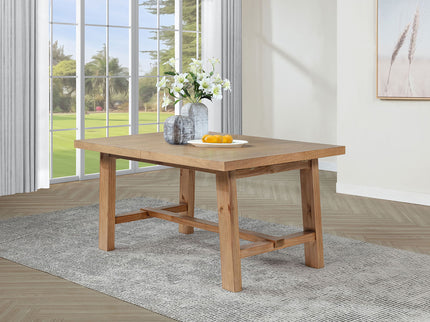 Extension Leaf Dining Table With Removable Leaf - Natural