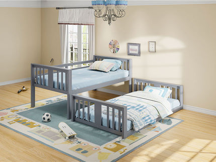 Solid Construction Bunk Bed & Ladder