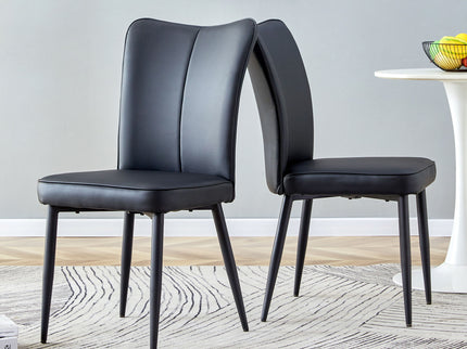 Minimalist Style Minimalist Dining Chairs With Metal Legs