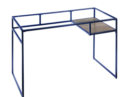 Yasin - Glass Top Writing Desk