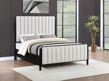 Ennis - Bed With Tufted Headboard