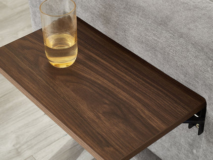 Modular Sectional Sofa With Movable Ottomans, USB Ports & Side Tables