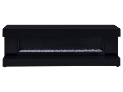 TV Stand Fireplace Console With Bluetooth Speaker