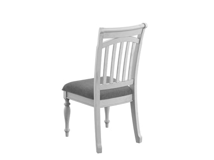 Slat Back Dining Chairs (Set of 2) - Gray