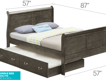 Elegant Trundle Bed With Timeless Charm