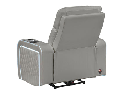 Electra - Power Reclining Set With Power Headrests, Massage And LED Lighting