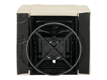 270 Degree Swivel Power Recliner With Tray Table, Phone Holder, Cup Holder, USB Port