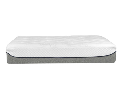 13" Ultra Plush Gel Memory Foam Mattress For Bed With Double Layered Jacquard Cover - Gray / White - King
