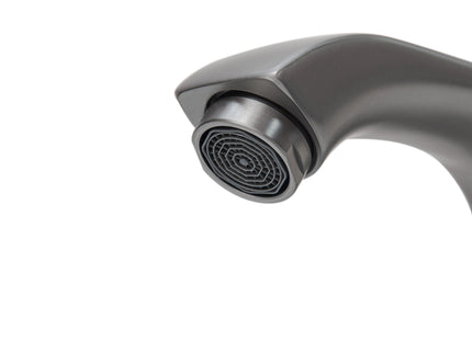 Modern Freestanding Bathroom Vanity With Ceramic Sink, Hot And Cold Faucet, Storage Cabinet & Open Shelf