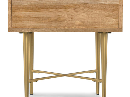 Fallon - End Table With Drawer - Natural