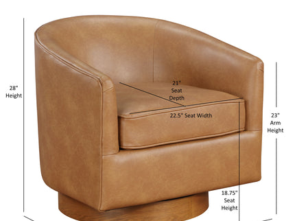 Maisy - Barrel Swivel Chair