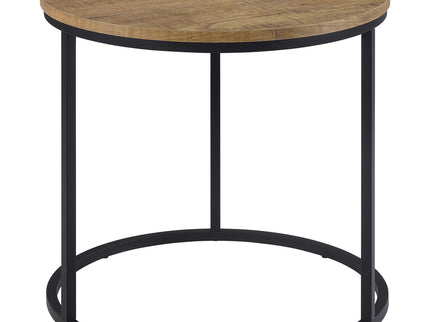 Arrize - Round Side End Table - Mango Color