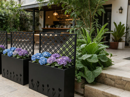 Tall Planter Raised Garden Bed With Trellis