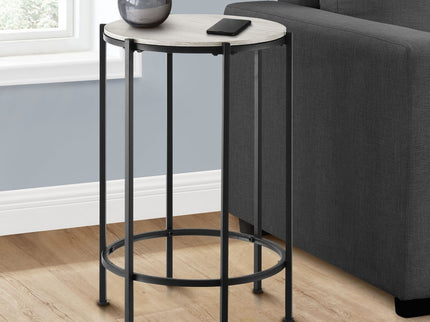 Contemporary Round Accent Table For Living Room