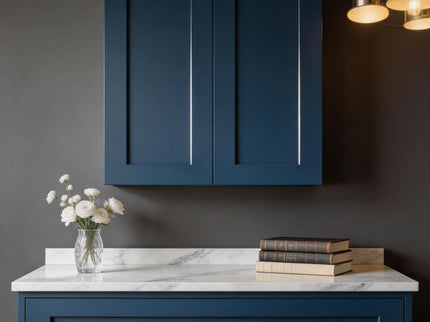 Shaker Wall Cabinet With Soft Close Hinges, Adjustable Shelves, Double Door
