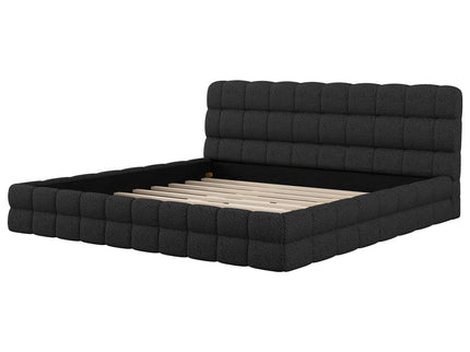 Upholstered Platform Bed With Headboard