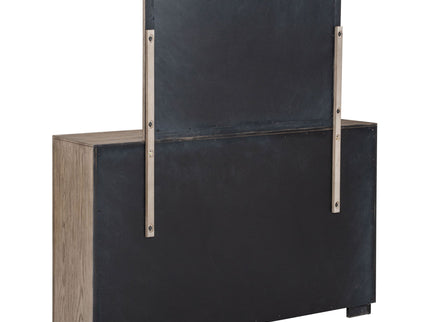 Gibbons - 6 Drawer Dresser And Mirror Set - Brown