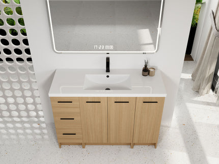 Floating Bathroom Vanity With Sink, Modular Cabinet