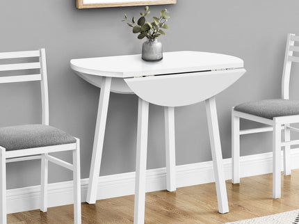 3 Pieces Dining Table Set, Small, Drop Leaf, Contemporary & Modern
